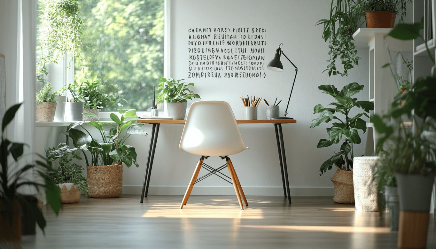 Comment créer un espace de travail inspirant à la maison