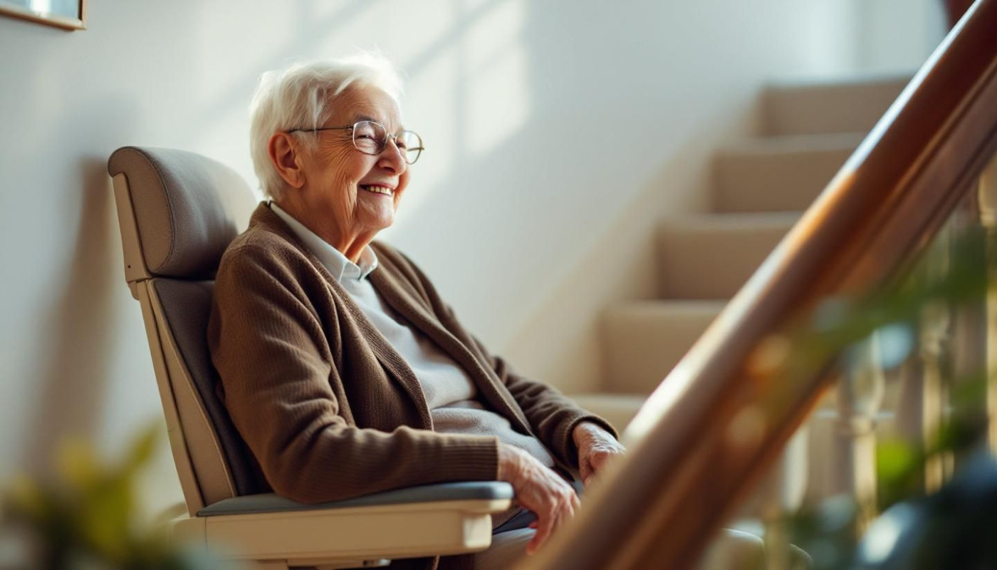 Comment un monte-escalier améliore-t-il l'autonomie des seniors ?